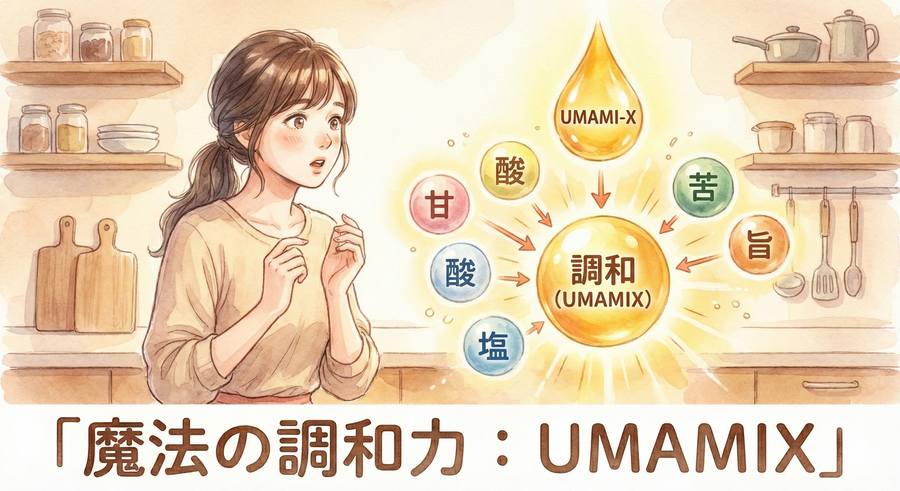 第4回：台所の景色を一変させる、UMAMI-X調味料の世界　〜「ひと振り」がもたらす3つの魔法〜
