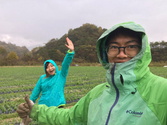 寺子屋YOCAのももかちゃんが宮城から（畑の草取りを手伝いに）遊びに来てくれました♪